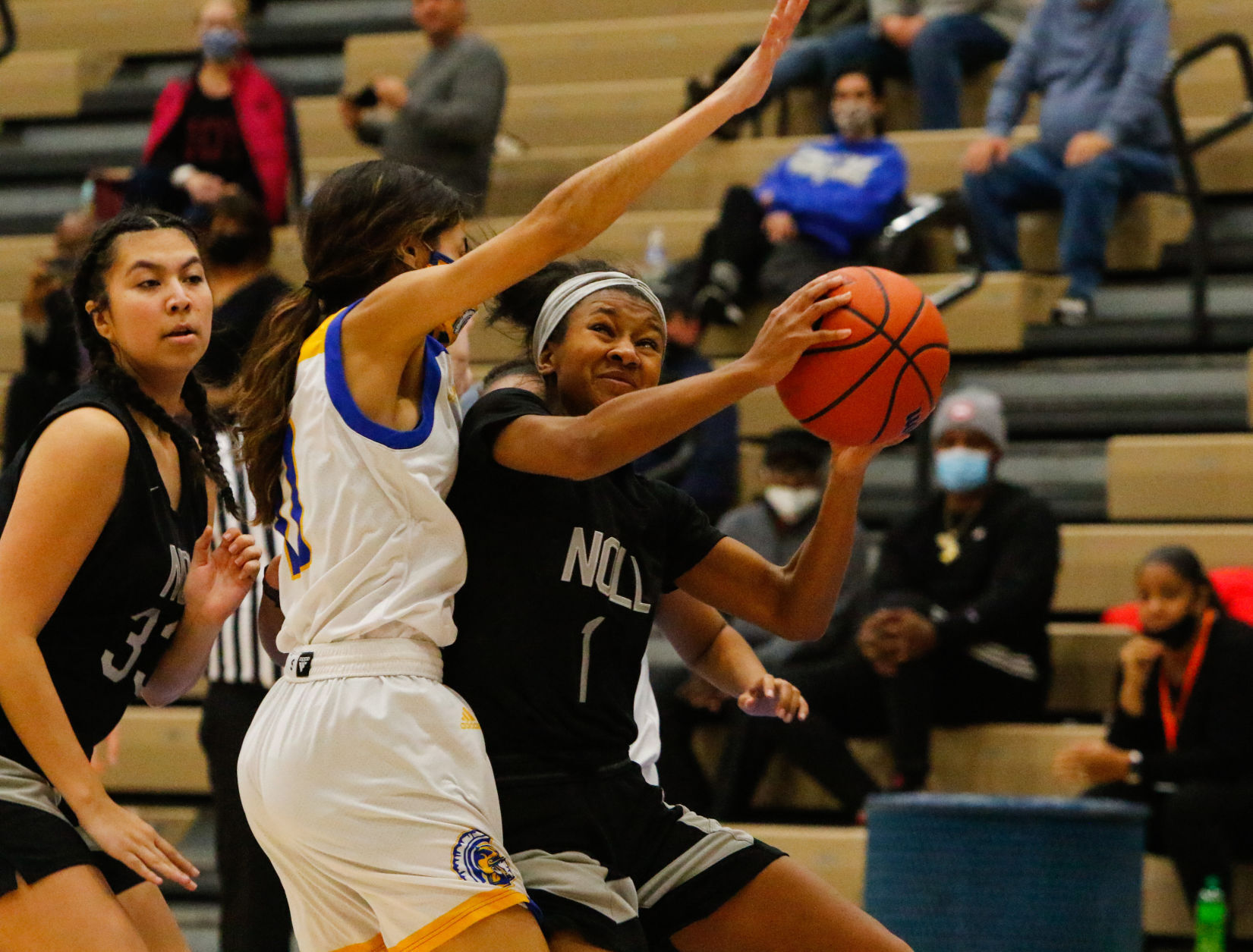 Bishop Noll at Highland girls basketball